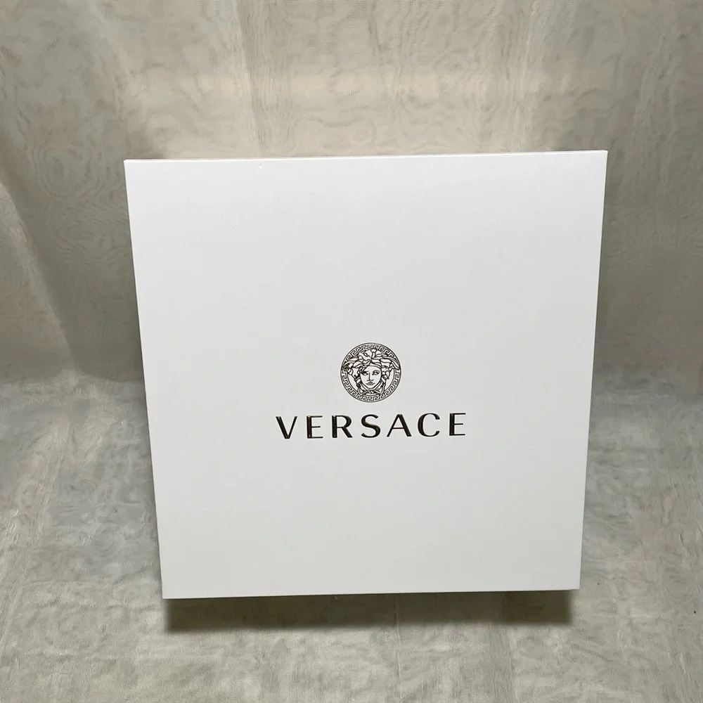 Versace White Box with Gold Versace Logo